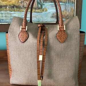 A Michael Kors large tote.